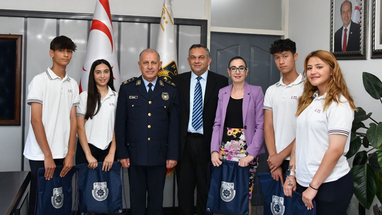 LTL öğrencileri Polis Genel Müdürünü ziyaret etti