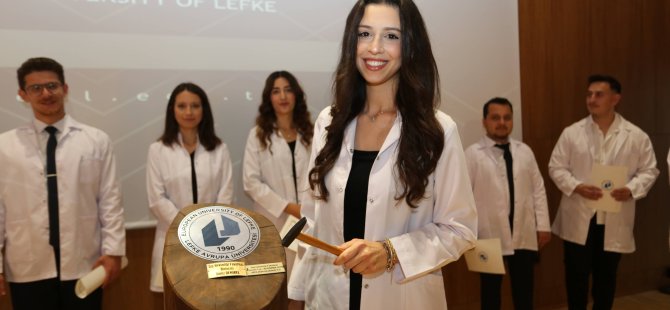 LAÜ Diş Hekimliği Fakültesi mezunları için yemin töreni gerçekleştirildi