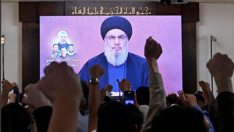 Hizbullah lideri Nasrallah İsrail'e gözdağı verdi, Kıbrıs Cumhuriyeti'ni tehdit etti