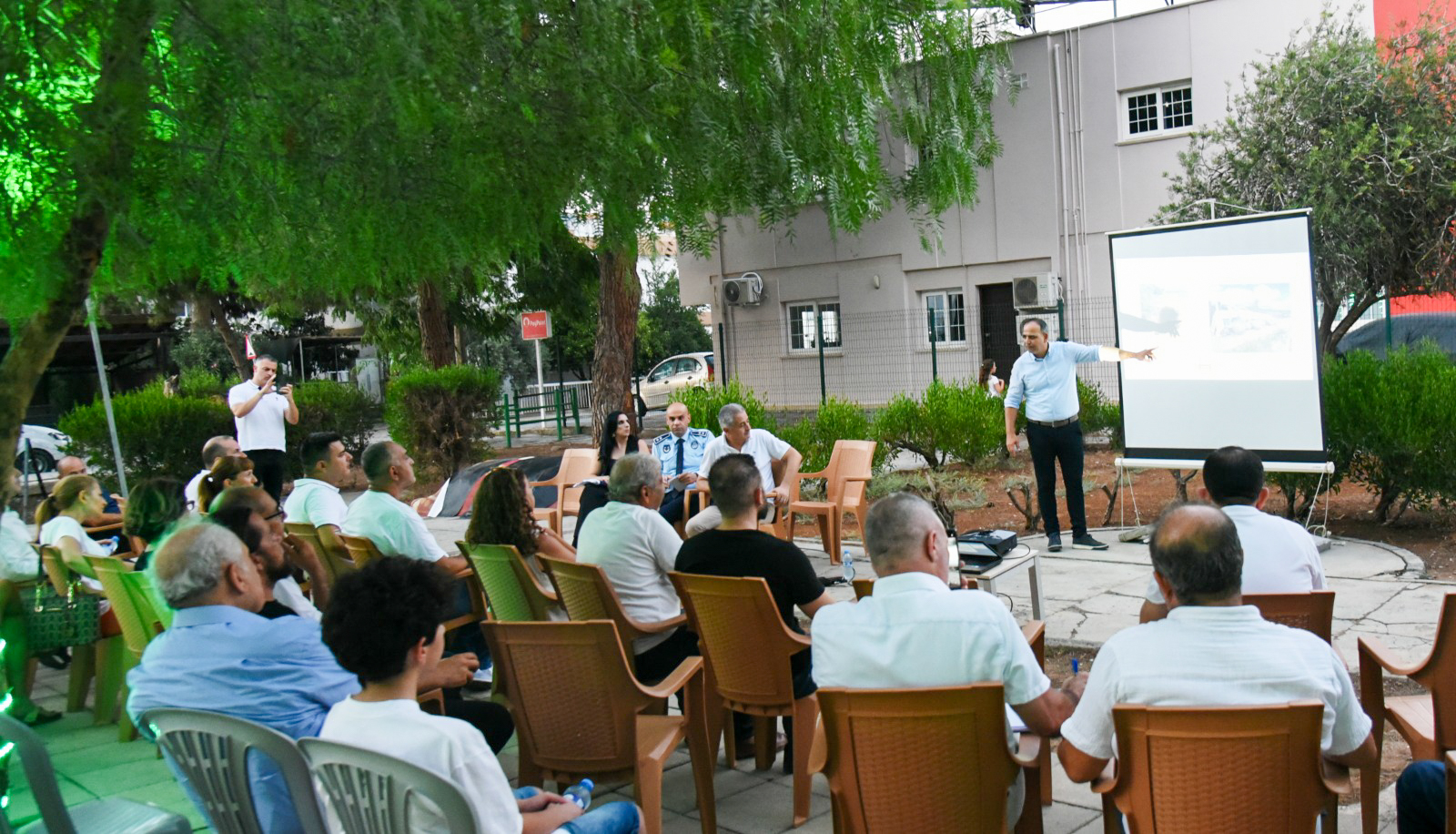 Mehmet Harmancı, eski Kanalizasyon Ana Taşıyıcı Hat çalışmalarına ilişkin görüşleri dinledi