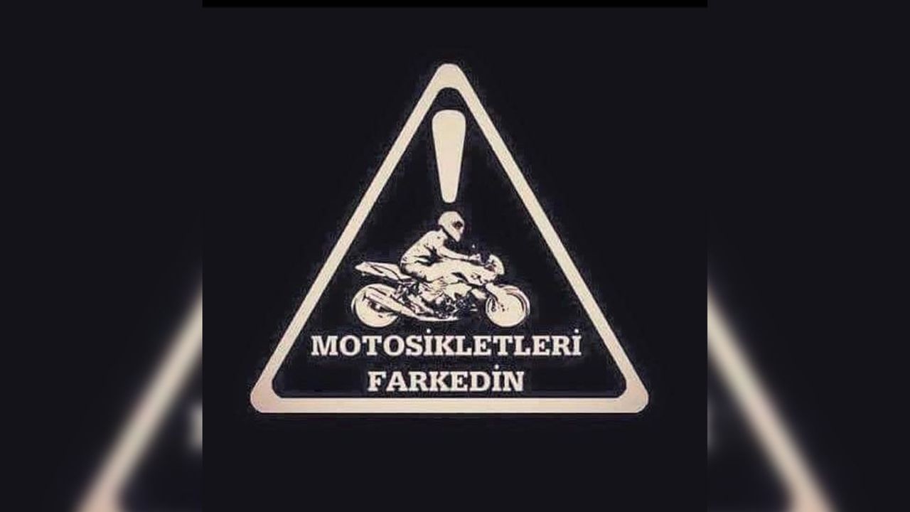 Motosikletliler trafik kazalarına dikkat çekmek için eylem yapacak!