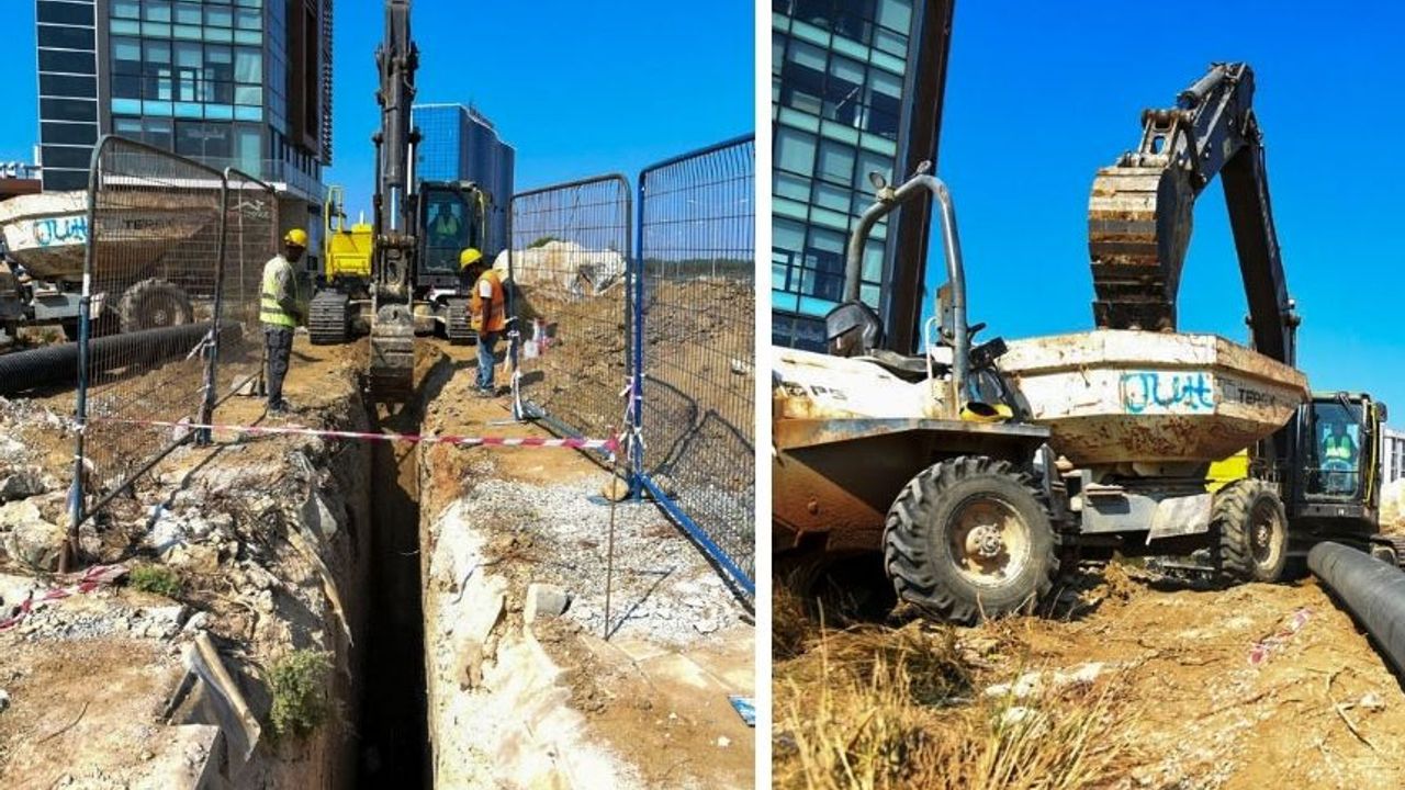 Ortaköy Altyapı Geliştirme Projesi’nin çalışmaları sürüyor