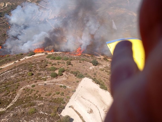 Güney Kıbrıs’taki yangınlar kontrol altına alındı