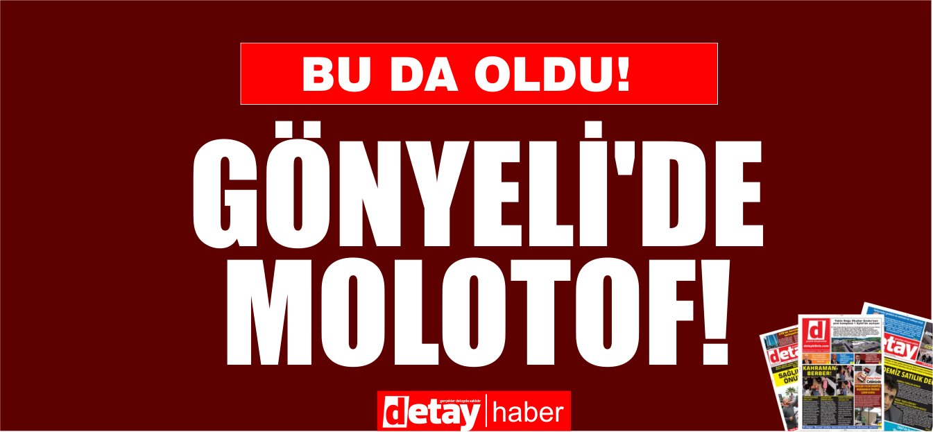 Gönyeli'de  bir eve molotof attılar!