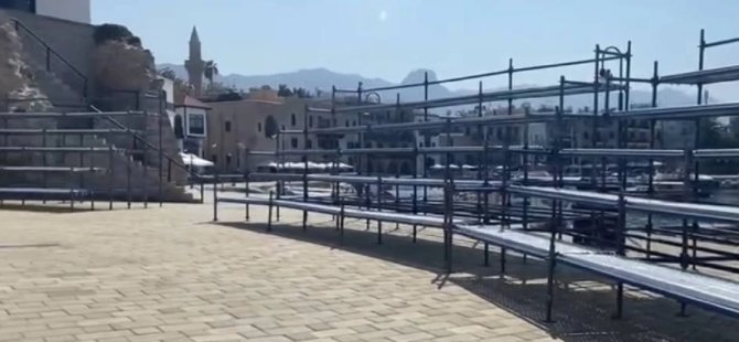 Girne Arkın Group Fest24’ün resmi açılış töreni için hazırlıklar sürüyor