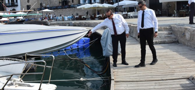 Girne Antik Liman’daki ahşap rıhtım yenileniyor