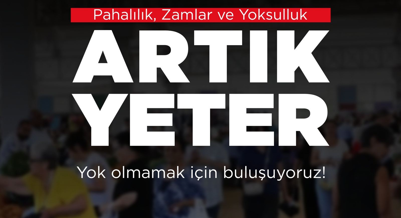 Mağusa'da Protesto: "Pahalılık, Zamlar ve Yoksulluk Artık Yeter!"