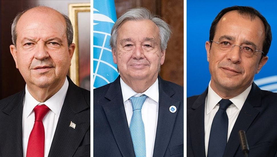 Tatar ile Hristodulidis, Guterres’in ev sahipliğinde buluşuyor