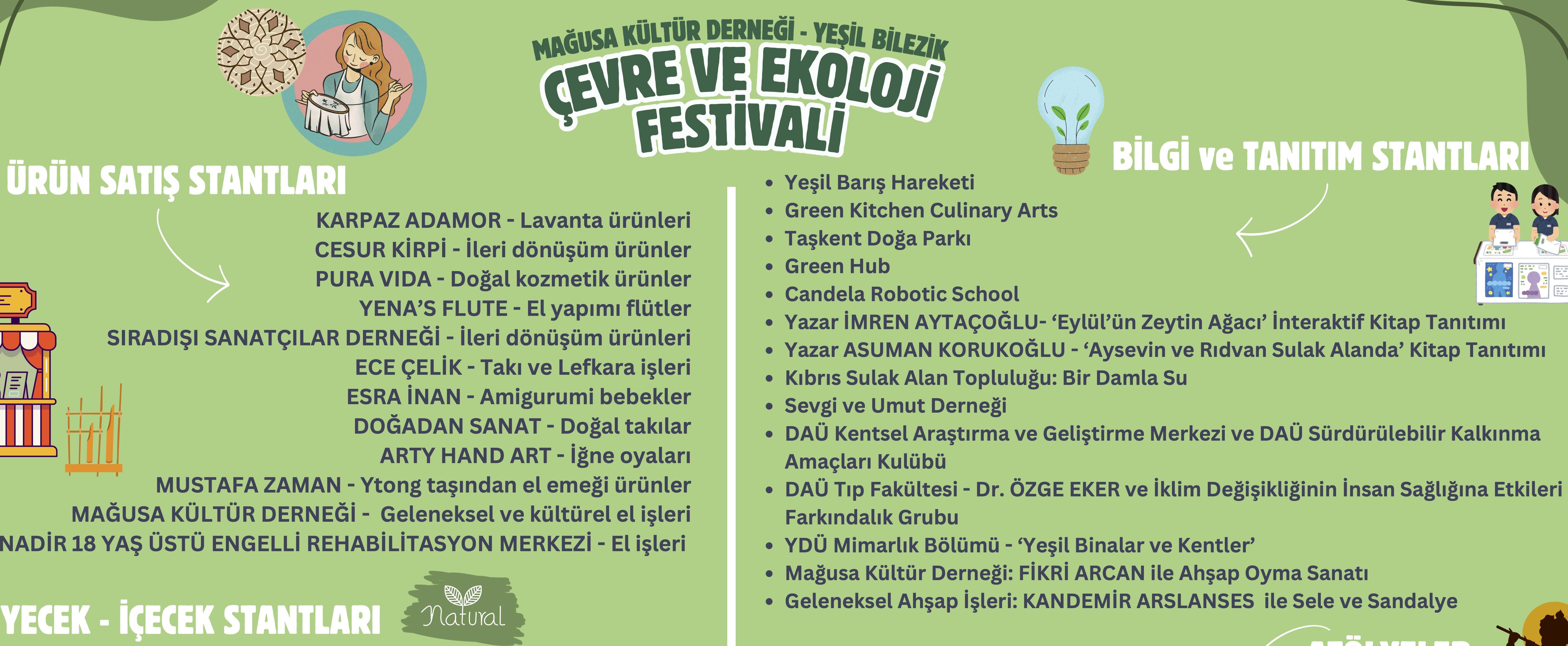 Yeşil Bilezik Çevre ve Ekoloji Festivali Düzenleniyor