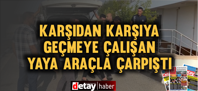 Lefkoşa’da Trafik Kazası: Karşıdan Karşıya Geçmeye Çalışan Yaya Araçla Çarpıştı