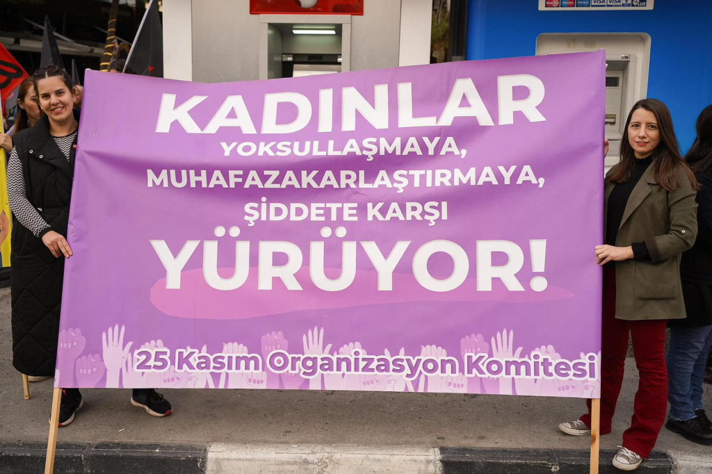 25 Kasım Kadına Yönelik Şiddetle Uluslararası Mücadele günü yürüyüşü yarın Dereboyu’nda…