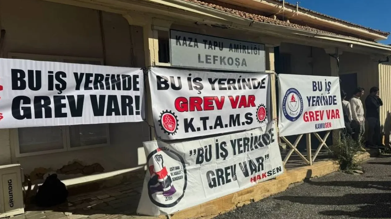 Lefkoşa Kaza Tapu Amirliği'ndeki grev askıya alındı