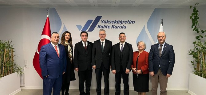 KÜB Başkanı Prof. Dr. Vehbi’den YÖKAK Başkanı’na Ziyaret