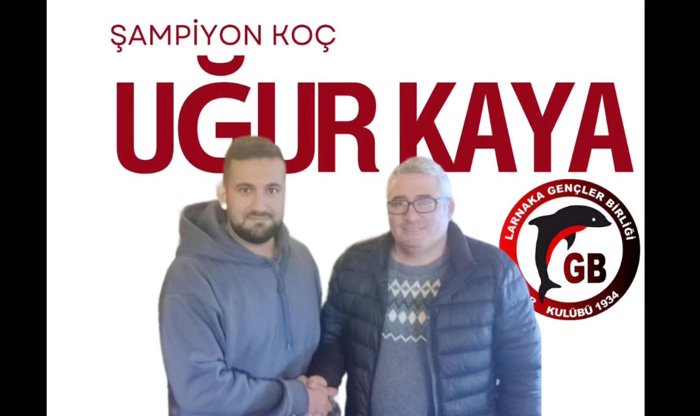 Şampiyon Koç Uğur Kaya, Larnaka Gençlerbirliği’nde