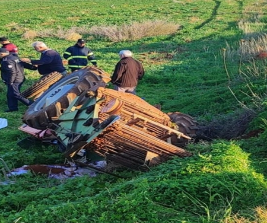 Taşpınar-Bostancı yolunda traktör kazası: Salih Özgünalp hayatını kaybetti!