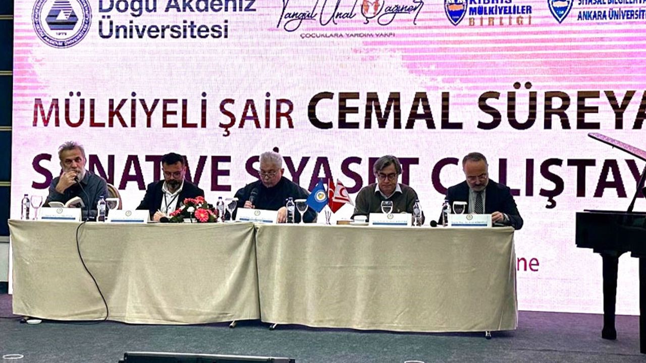 Girne’de Mülkiyeli şair Cemal Süreya’yla ilgili çalıştay düzenlendi