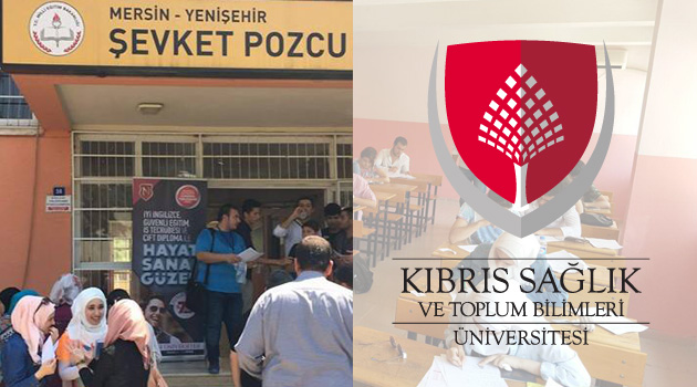 Kıbrıs Sağlık ve Toplum Bilimleri Üniversitesi burs sınavına yoğun katılım!