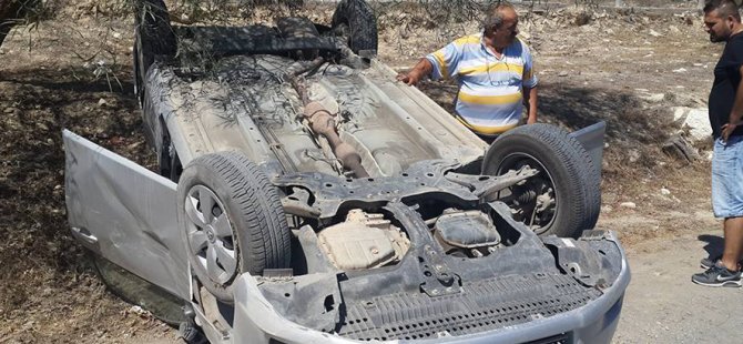 Lefkoşa’da trafik kazası, Mehmetçikli  Osman Zorlu  hastaneye kaldırılıdı