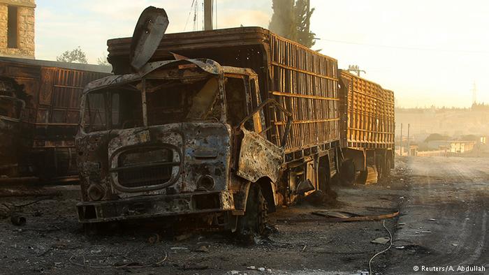 BM'nin Halep yardım konvoyu vuruldu; 12 ölü