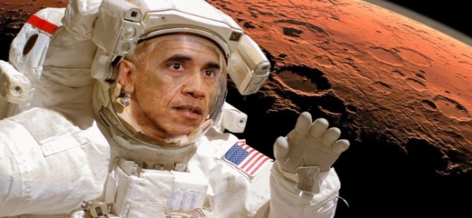 Obama'dan Mars açıklaması