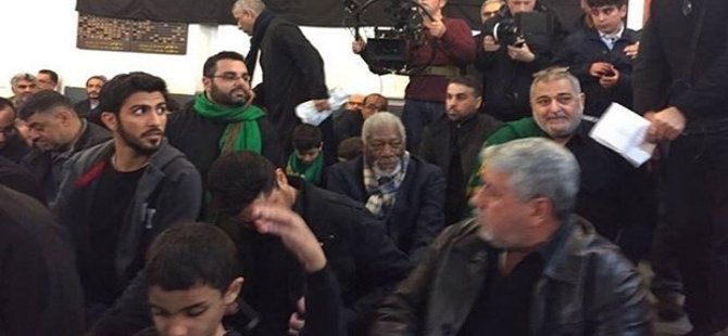 Morgan Freeman Aşure Günü'ne katıldı