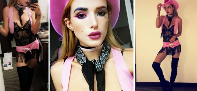 Bella Thorne kovboy oldu