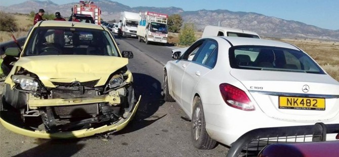 Sütlüce'de trafik kazası..