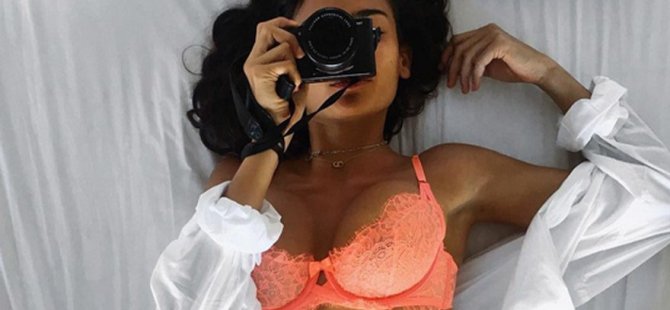 Kelly Gale sevgilisinin çektiği kareyi böyle paylaştı