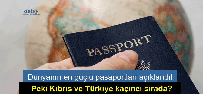 Ocak 2017 itibarıyla en güçlü pasaportlar belirlendi