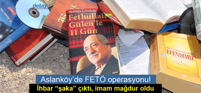 Köydeki gençlerin "FETÖ şakası" imamın evine baskını getirdi...