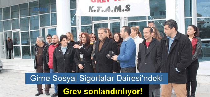 Grev sonlandırılıyor!