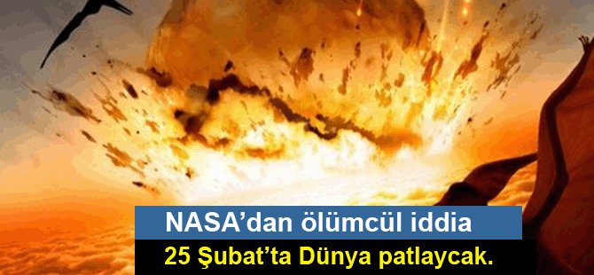 NASA'dan ölümcül iddia