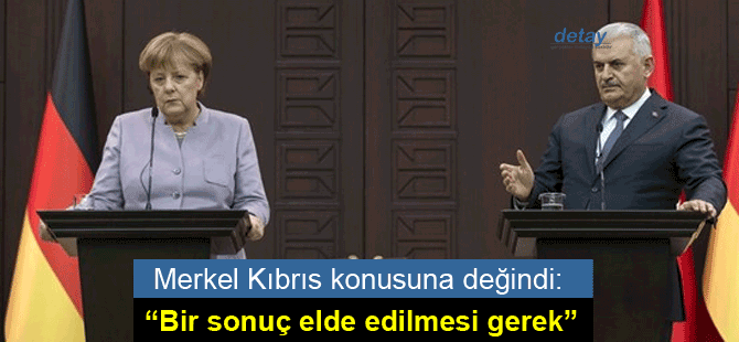 "Kıbrıs konusunda bir sonuca ulaşılması gerek"