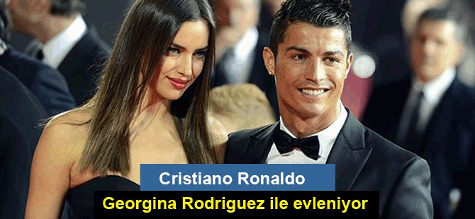 Cristiano Ronaldo, Georgina Rodriguez ile evleniyor