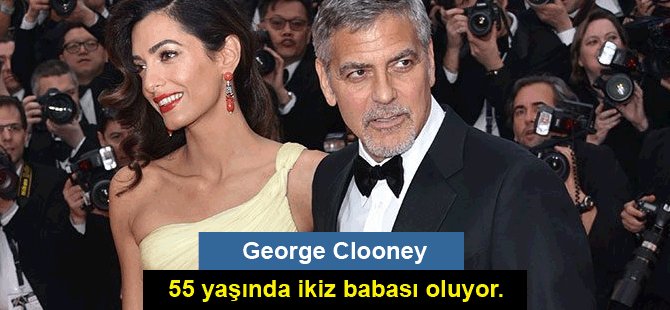 George Clooney ikiz babası oluyor!