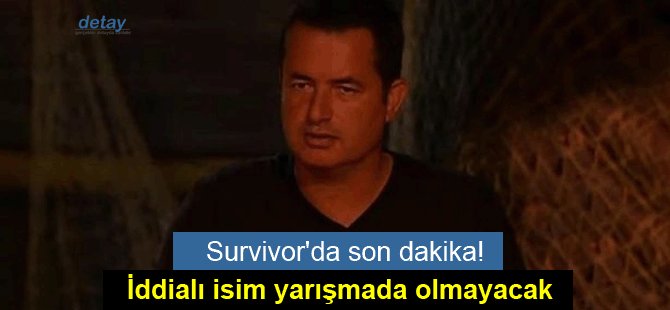 Survivor'da son dakika!