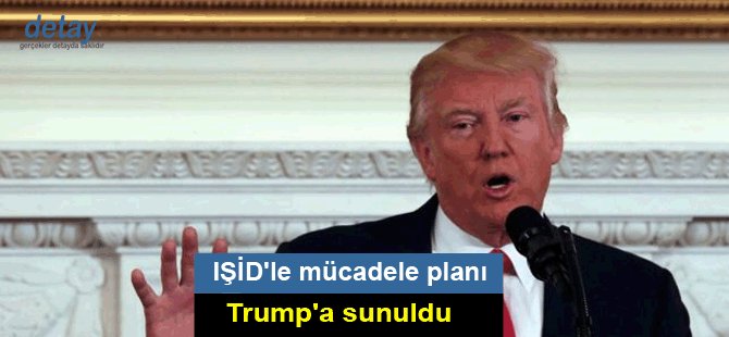 IŞİD'le mücadele planı Trump'a sunuldu