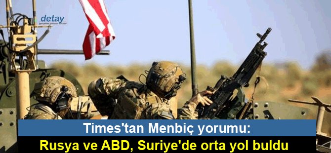 Times'tan Menbiç yorumu