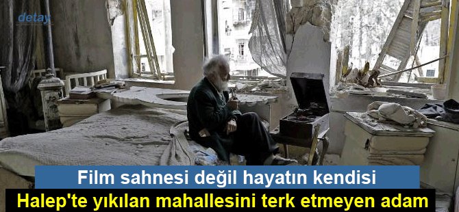 Film sahnesi değil hayatın kendisi