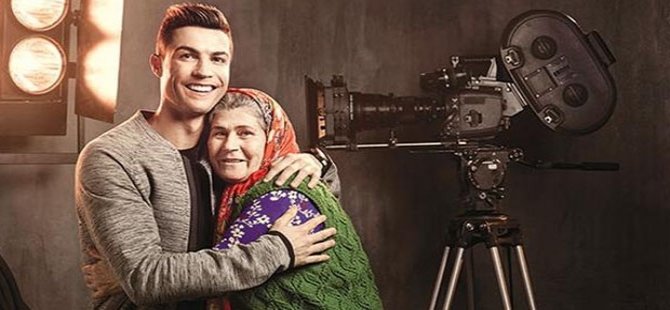 Ronaldo ile Ümmiye Teyze aynı reklam filminde