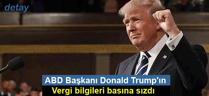 Trump 2005'te 38 milyon dolar vergi ödemiş