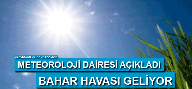 Hava sıcaklığı yükseliyor