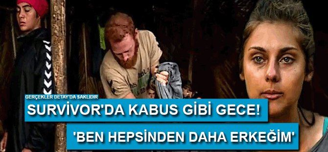 ‘Ben hepsinden daha erkeğim