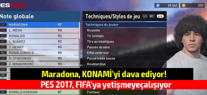 Maradona, Japon oyun firmasını dava ediyor