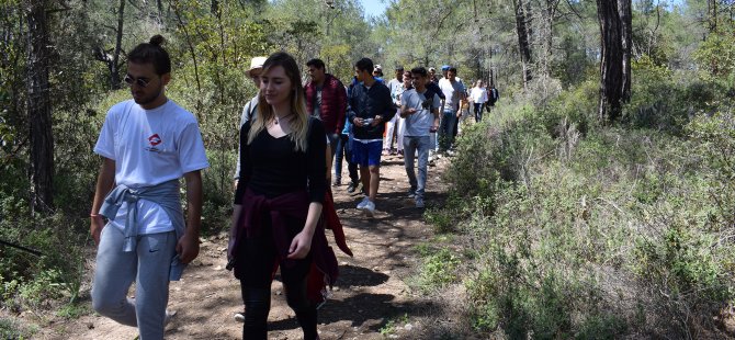 UFÜ tarafından, “doğaya yakın, kansere uzak” doğa yürüyüşü gerçekleştirildi