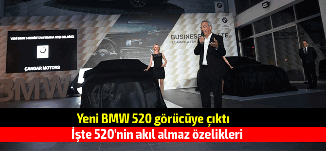 Yeni BMW 5 serisi, tüm dünya ile aynı anda Çangar Motors’da.