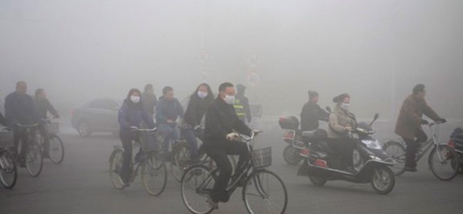 Çin'de hava kirliliği tehlikeli boyutlarda