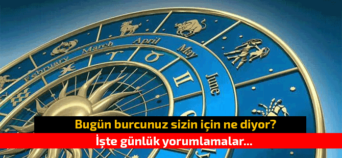 13 Mayıs Cumartesi Günü Günlük Burç Yorumları