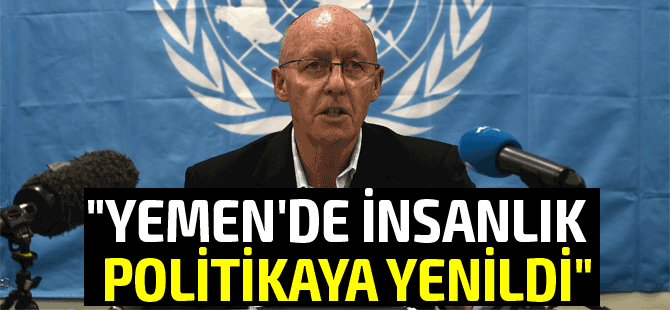 McGoldrick: "Yemen'de bin kişinin ölümüne neden olan salgın önlenebilirdi"