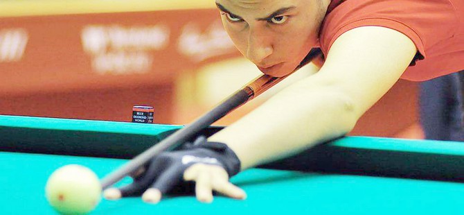 DAÜ Bilardo Takımı oyuncusu Mustafa Alnar dünya 3.’sü oldu